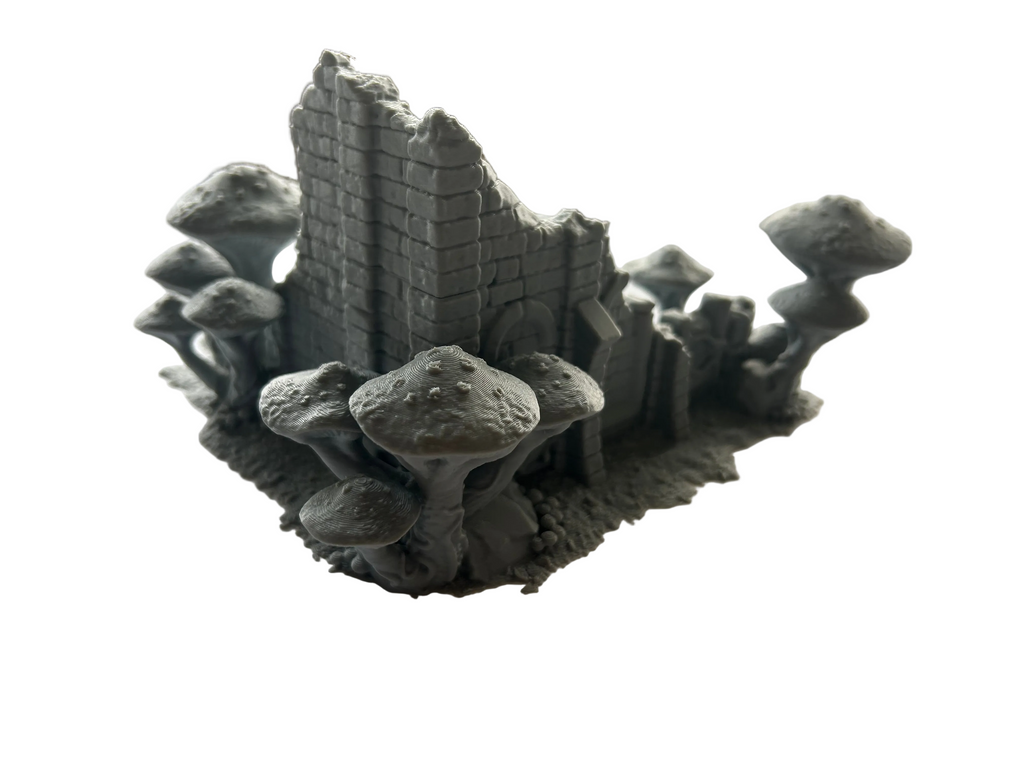 Fungalwood Ruins 28mm 3D printed Wargaming Terrain/Scenery. Suitable for Fantasy/Age of Sigmar