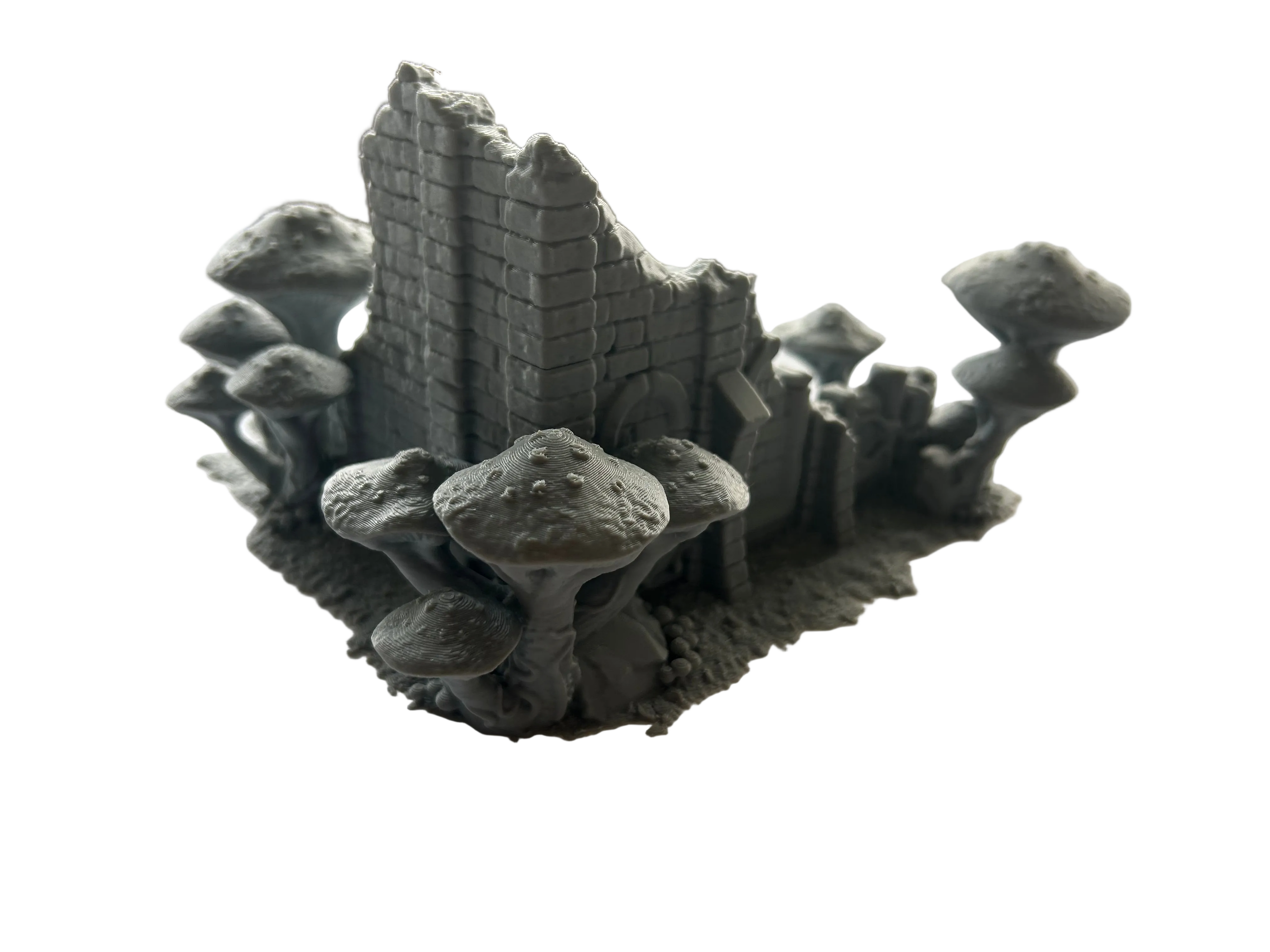 Fungalwood Ruins 28mm 3D printed Wargaming Terrain/Scenery. Suitable for Fantasy/Age of Sigmar