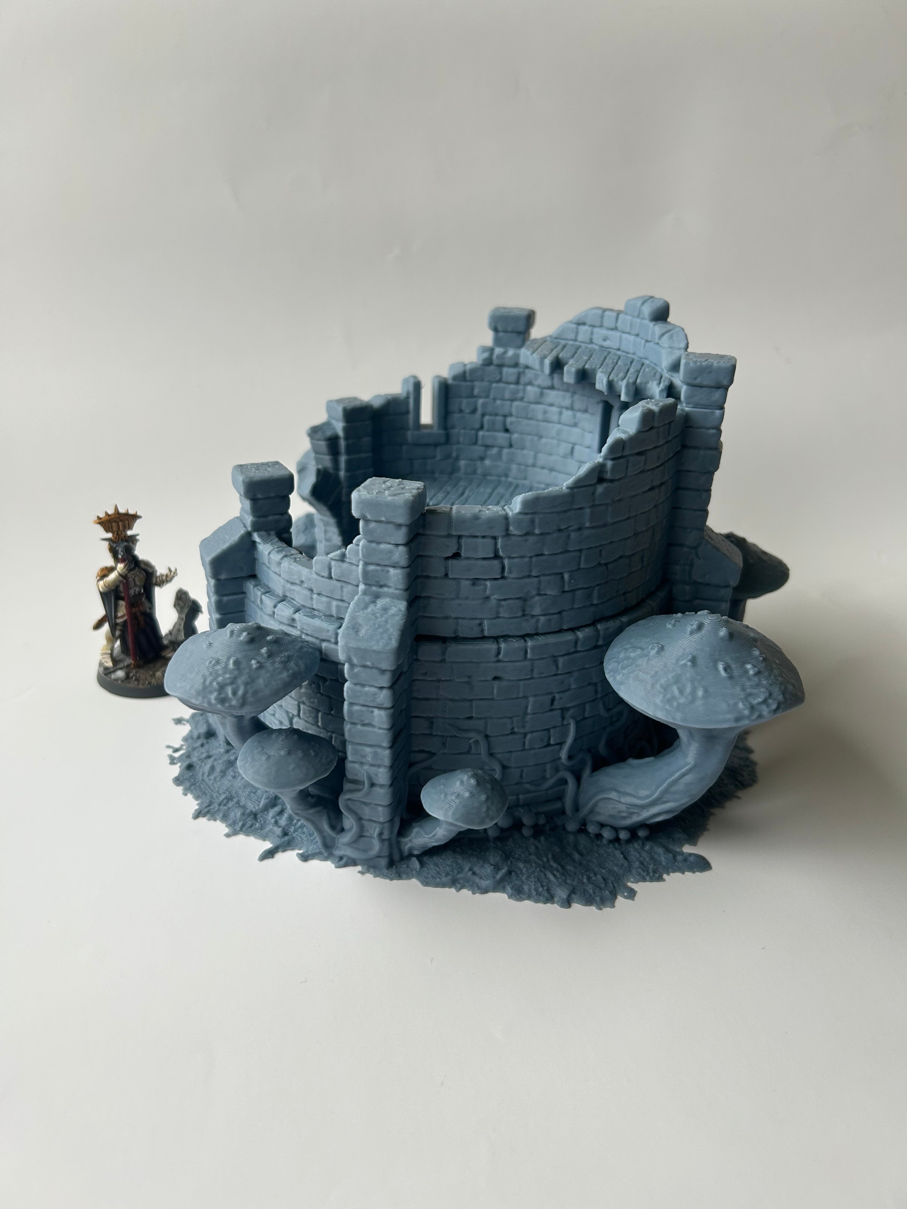 Fungalwood Ruins 28mm 3D printed Wargaming Terrain/Scenery. Suitable for Fantasy/Age of Sigmar