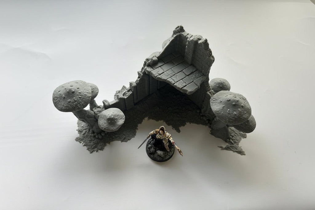 Fungalwood Ruins 28mm 3D printed Wargaming Terrain/Scenery. Suitable for Fantasy/Age of Sigmar