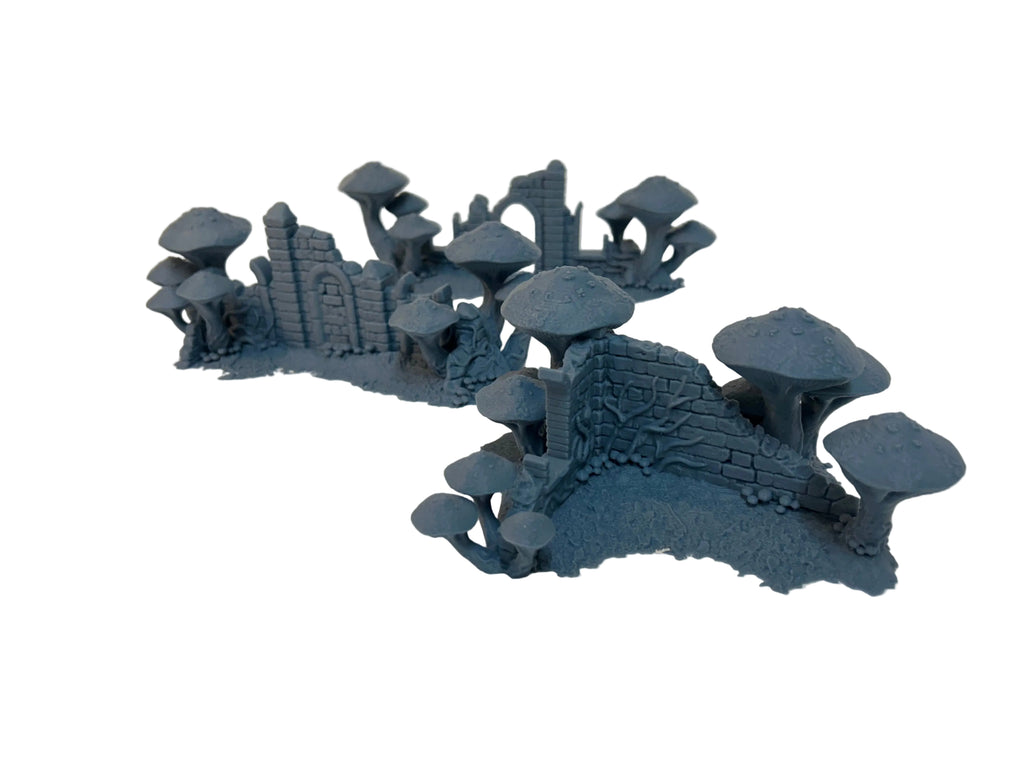 Fungalwood Ruins 28mm 3D printed Wargaming Terrain/Scenery. Suitable for Fantasy/Age of Sigmar