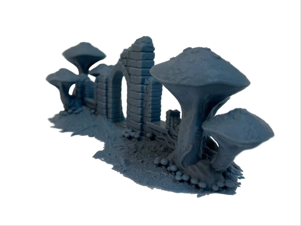 Fungalwood Ruins 28mm 3D printed Wargaming Terrain/Scenery. Suitable for Fantasy/Age of Sigmar