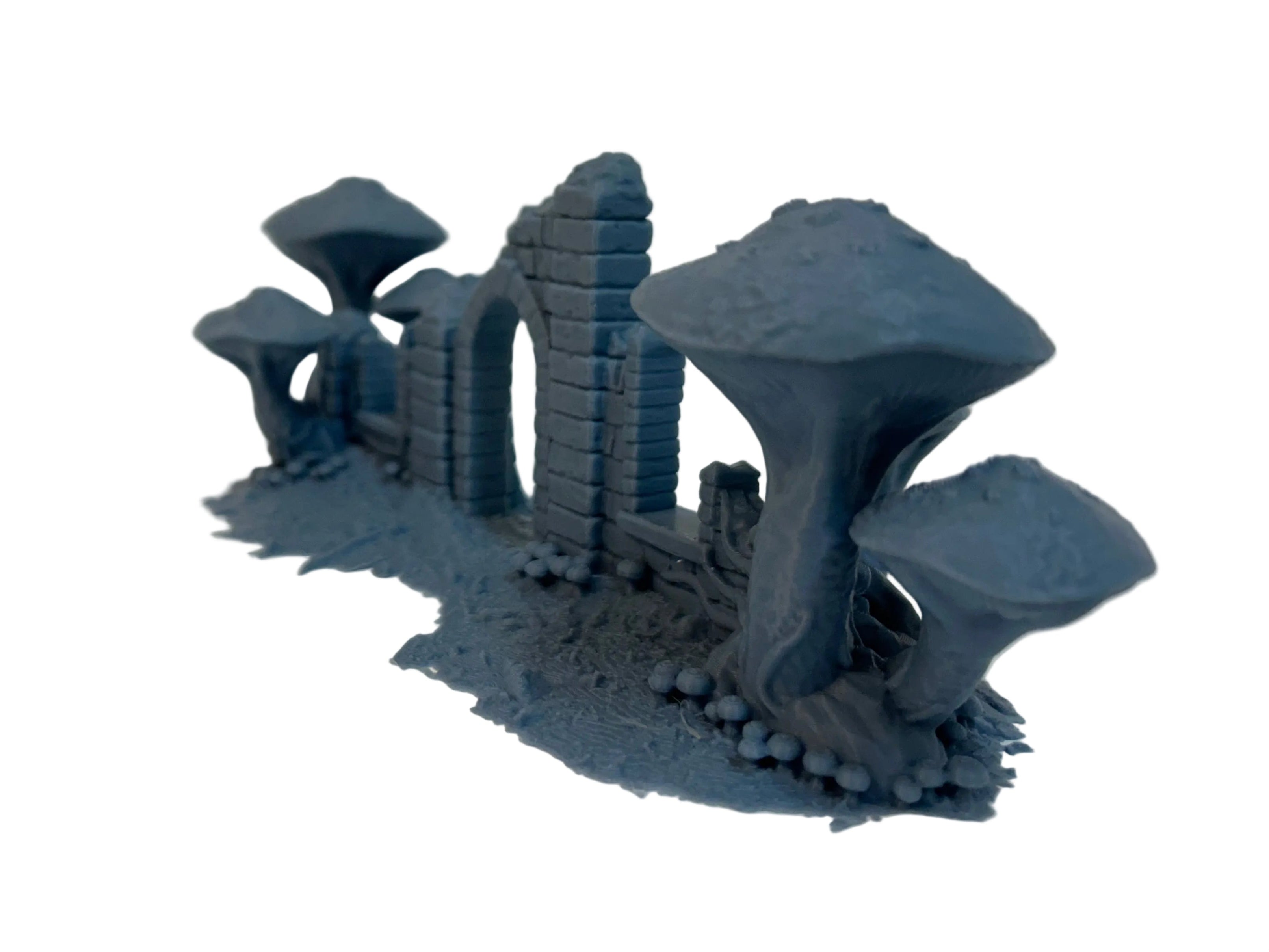 Fungalwood Ruins 28mm 3D printed Wargaming Terrain/Scenery. Suitable for Fantasy/Age of Sigmar