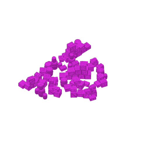 Crates & Barrels Scatter Terrain- 28mm - Western/Fantasy/D&D - 3D Printed -Design by Dark Realms