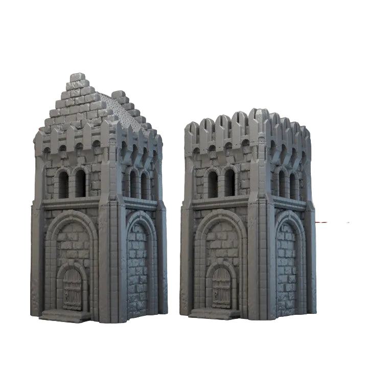 Stone City Tower, 28mm Wargaming Terrain, Suitable for Fantasy/Age of Sigmar/Frostgrave.