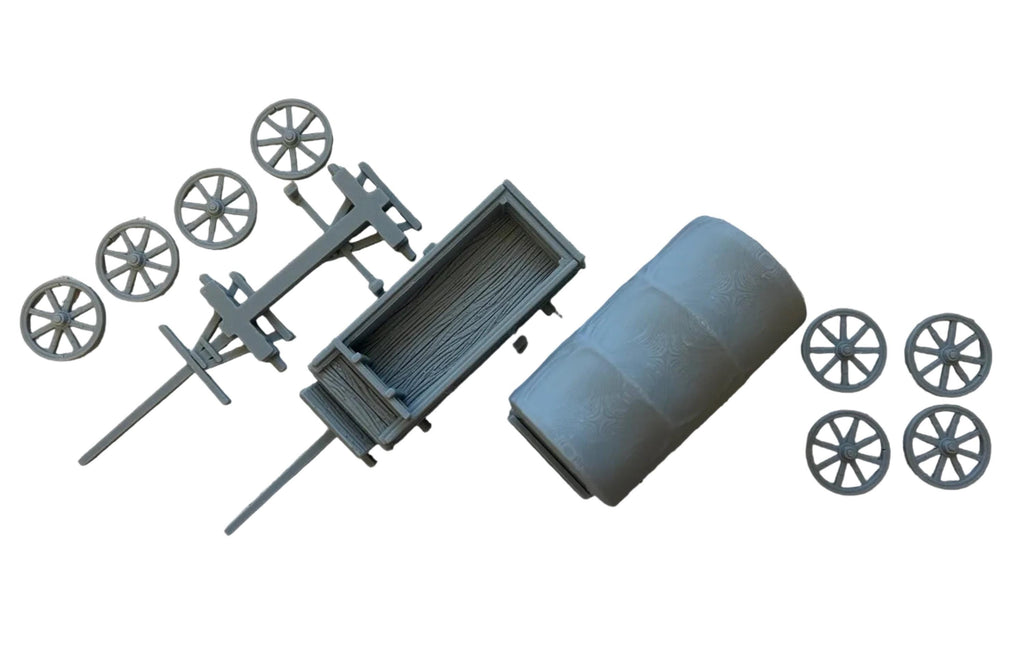 Cart and Wagon set/3D printed Wargaming Terrain/DnD/Scatter Terrain/Dead Mans Hand
