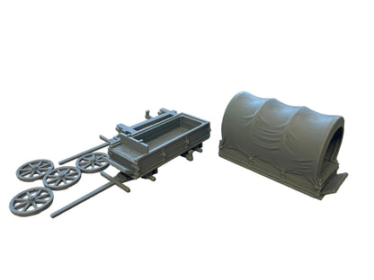 Cart and Wagon 3D printed Wargaming Terrain, DnD, Scatter Terrain, Dead Mans Hand