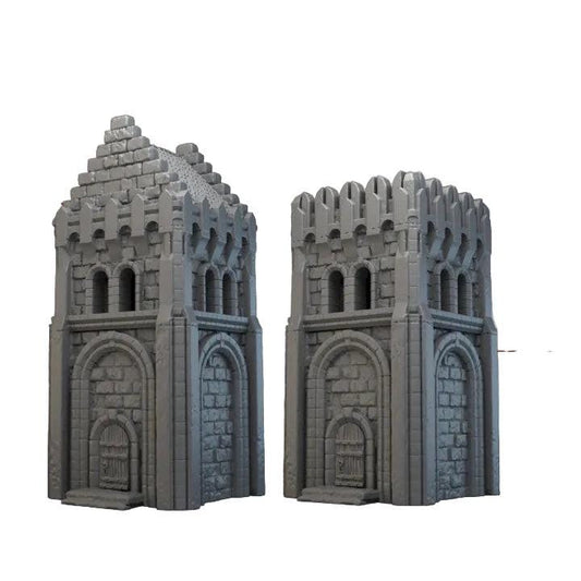 Stone City Tower, 28mm Wargaming Terrain, Suitable for Fantasy/Age of Sigmar/Frostgrave.