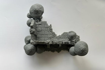FungalWood Ruins, Jungle, Mushroom Wargaming Terrain. Fantasy Scenery, Suitable for Warhammer AoS, Age of Sigmar, Old world.