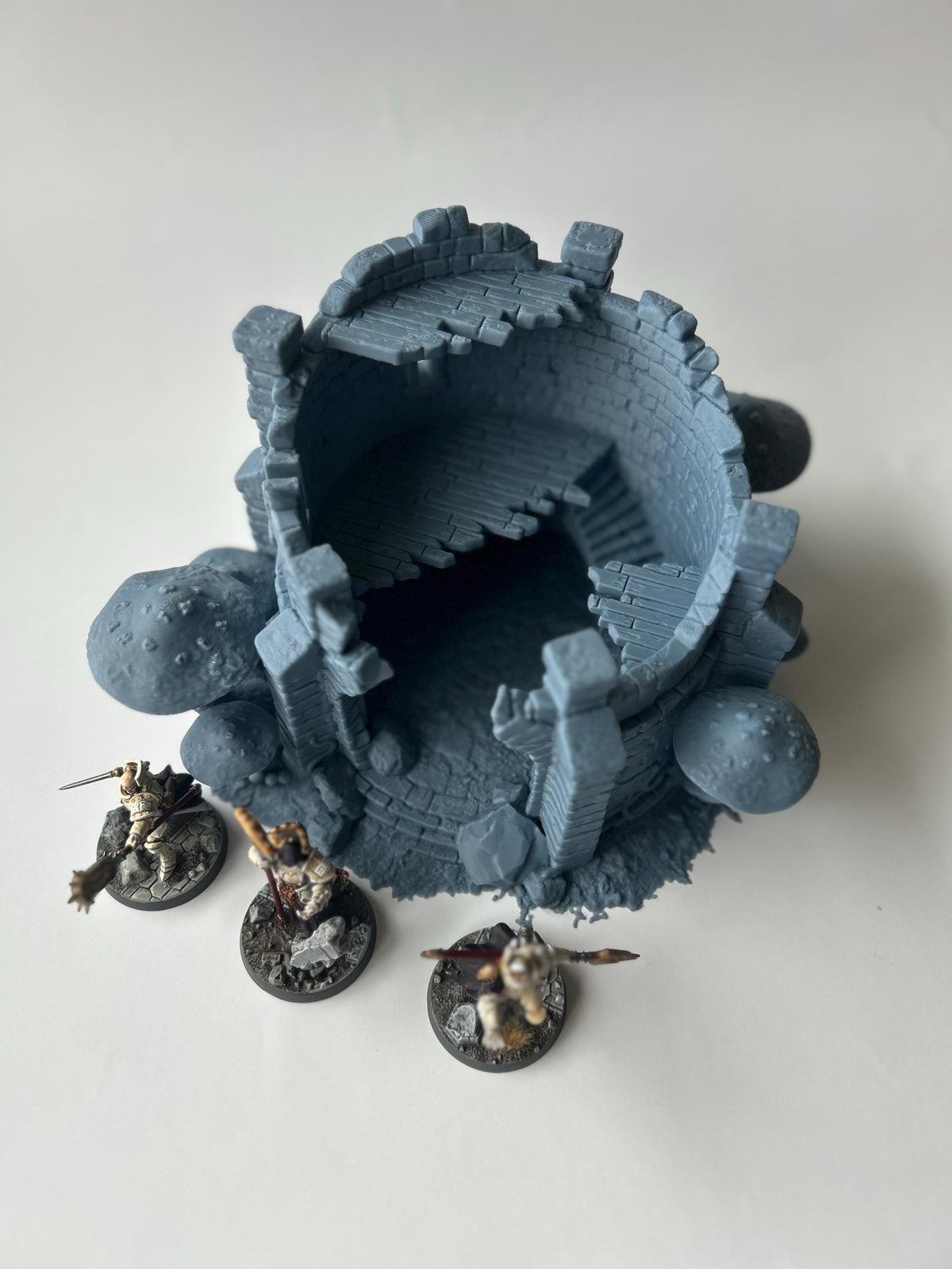 FungalWood Ruins, Jungle, Mushroom Wargaming Terrain. Fantasy Scenery, Suitable for Warhammer AoS, Age of Sigmar, Old world.