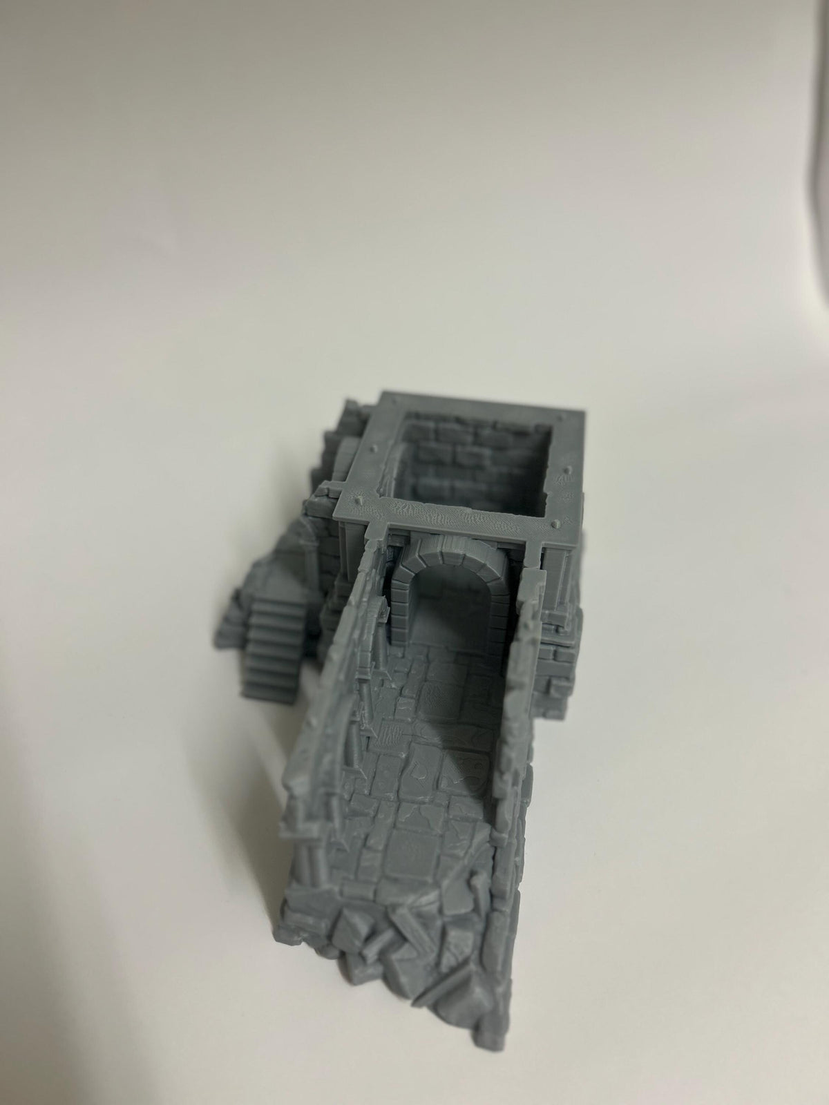 Ruins Terrain, Stone City Turret, AoS, Old world, Fantasy, MESBG.