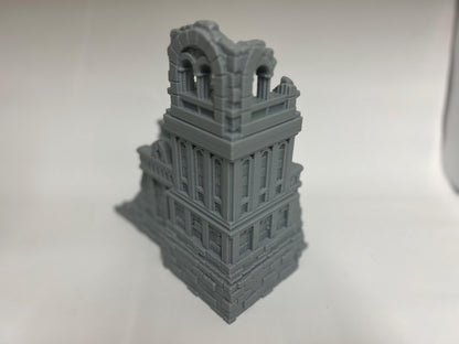 Ruins Terrain, Stone City Turret, AoS, Old world, Fantasy, MESBG.