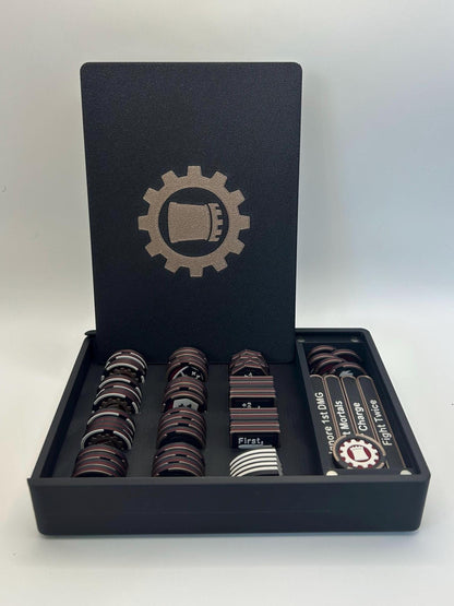 CoS Wargaming Token set with Order Tokens: compatible with AoS 4th Edition