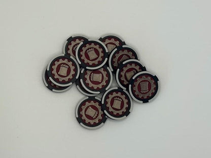 CoS Wargaming Token set with Order Tokens: compatible with AoS 4th Edition