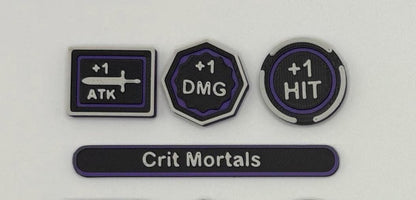 Diseased Token Set for Wargaming with Magnetic Sliding Box