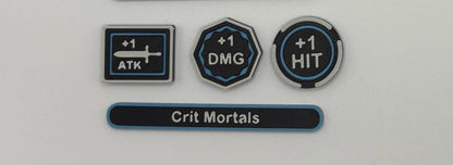 Diseased Token Set for Wargaming with Magnetic Sliding Box