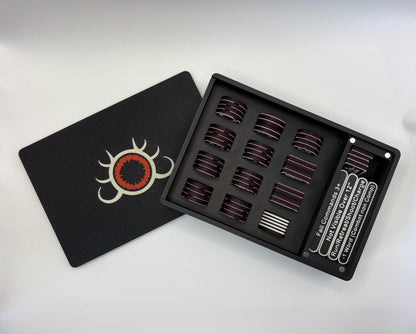 Ogre Token Set for Wargaming with Magnetic Sliding Box