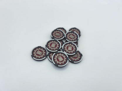 CoS Wargaming Token set with Order Tokens: compatible with AoS 4th Edition
