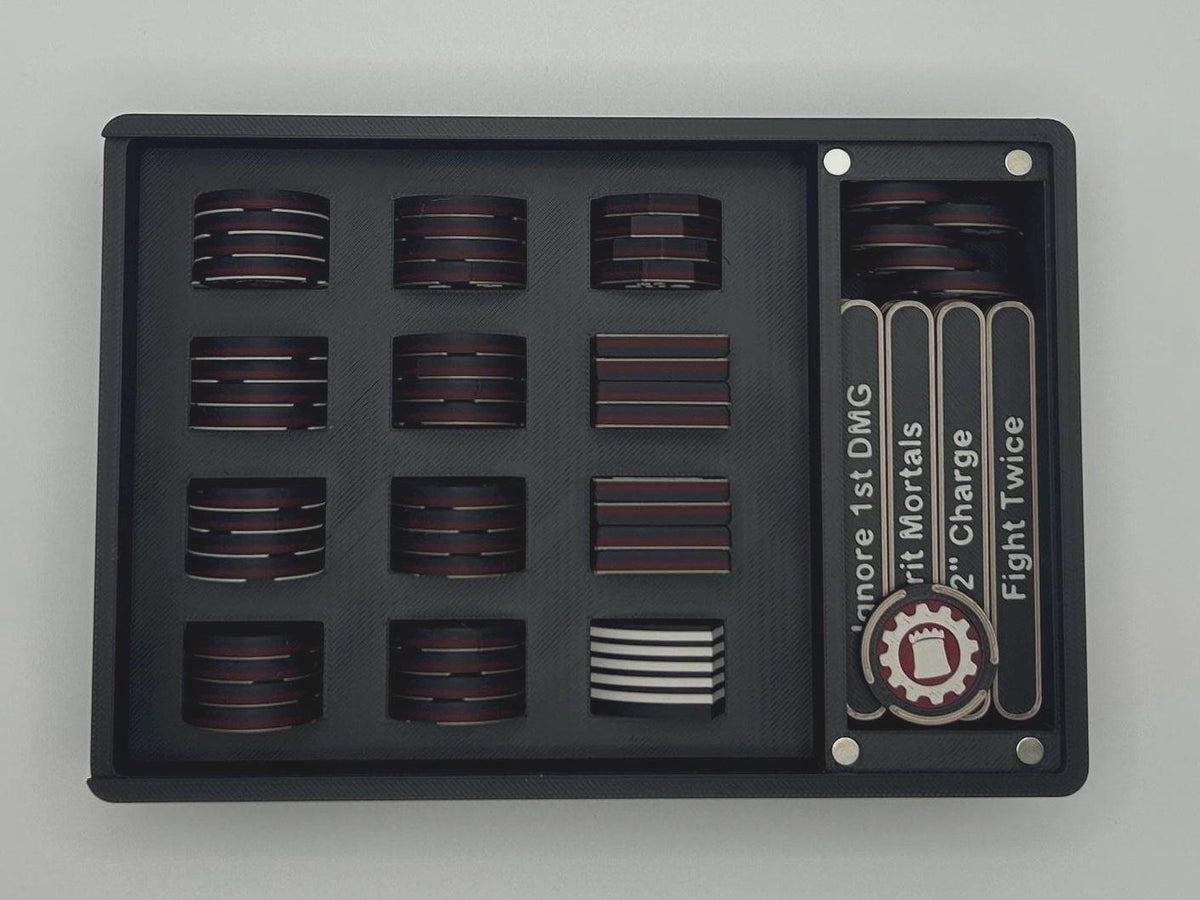 CoS Wargaming Token set with Order Tokens: compatible with AoS 4th Edition