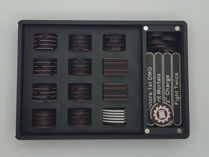 CoS Wargaming Token set with Order Tokens: compatible with AoS 4th Edition
