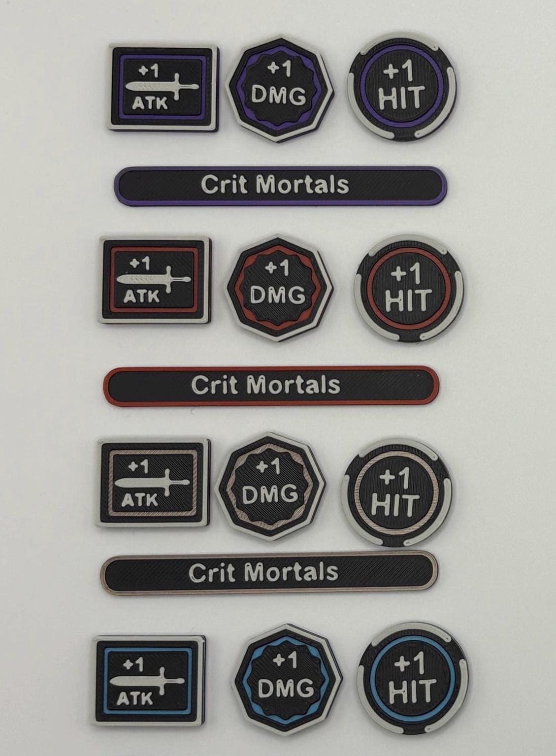 Diseased Token Set for Wargaming with Magnetic Sliding Box