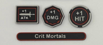 Diseased Token Set for Wargaming with Magnetic Sliding Box