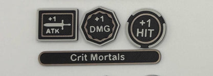 Diseased Token Set for Wargaming with Magnetic Sliding Box