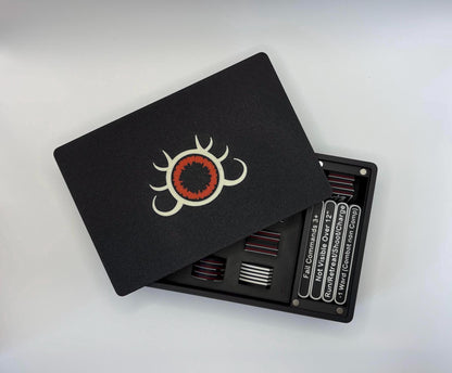 Ogre Token Set for Wargaming with Magnetic Sliding Box