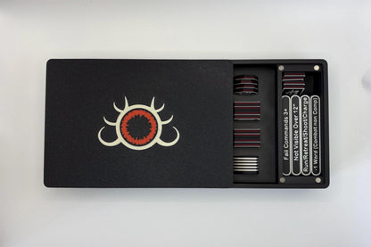 Ogre Token Set for Wargaming with Magnetic Sliding Box