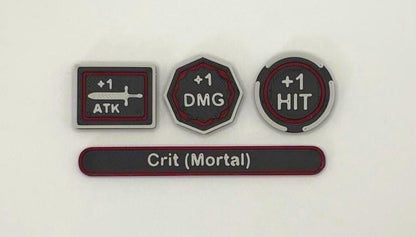 Ogre Token Set for Wargaming with Magnetic Sliding Box